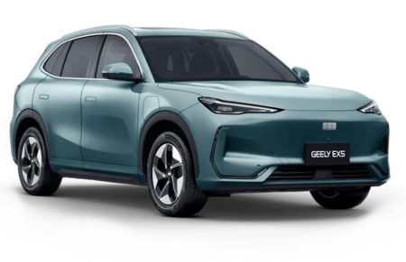 Geely EX5 Голубой