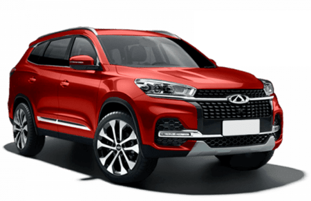 Chery Tiggo 8 Красный